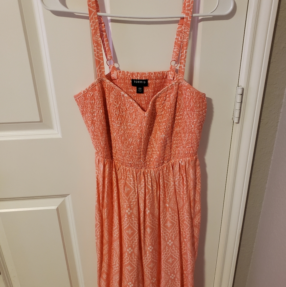 Orange Sundress
